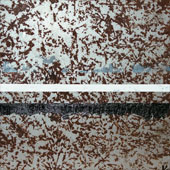 Foto: Virginia Woolf: Zum Leuchtturm &Ouml;l auf Stahl (Ausschnitt)