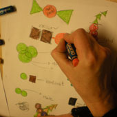 Foto: Kunstkurs f�r ErzieherInnen